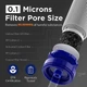 Персональный фильтр для воды Membrane Solutions для походов, путешествий и чрезвычайных ситуациях - изображение 2