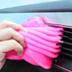 Гель-липучка для очистки машины, клавиатуры и труднодоступных мест Super Clean (розовый) - изображение 6