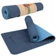 Коврик (мат) для йоги и фитнеса Springos TPE 6 мм YG0012 Blue/Sky Blue - изображение 1