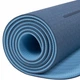 Коврик (мат) для йоги и фитнеса Springos TPE 6 мм YG0012 Blue/Sky Blue - изображение 5