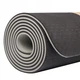 Коврик (мат) для йоги и фитнеса Springos TPE 6 мм YG0013 Black/Grey - изображение 9