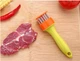 Тендерайзер молоток размягчитель разрыхлитель для мяса Салатово-оранжевый - изображение 6