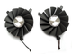 Вентилятор AVC для видеокарты NVidia DAPA0815B2UP004 (DAPA0815B2UP005 DAPA0815B2UP006) комплект 2 шт (№458) - изображение 1
