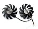 Вентилятор PowerLogic для видеокарты Zotac GTX 950 960 1060 PLD08010S12HH (GA81S2U) комплект 2 шт (№454) - изображение 2