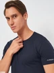 Футболка Kappa T-shirt Mezza Manica Girocollo темно-синій M Чоловік K1305 BluNavy-M - зображення 4