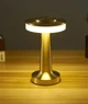 Настольная аккумуляторная LED лампа 1800 mAh 2W 2000-6500K USB золотая - изображение 4