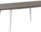 Стіл для саду розкладний Keter Harmony Extendable 230758 білий – світло – коричневий - зображення 2