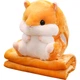 Игрушка Хомяк 3в1 игрушка-подушка и плед IS33 606XMGKGRSHKC22 CLS55 - изображение 1
