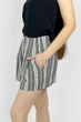 Шорты в полоску Zara 2164/486/064 серые S - изображение 3