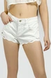 Джинсовые шорты Pull & Bear 5696/331/250 белые M - изображение 1