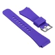 Силиконовый ремешок Watchbands для Samsung Gear S3 / Samsung Galaxy Watch 46mm Silver - фиолетовый (WB001PURPLE) - изображение 4