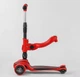 Самокат триколісний з сидінням Best Scooter ST-18003 MAXI складне алюмінієве кермо3 колеса PU зі світлом - изображение 3