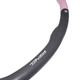 Обруч массажный Hula Hoop SportVida 100 см 1.2 кг SV-HK0338 Grey/Pink - изображение 3