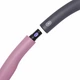 Обруч массажный Hula Hoop SportVida 100 см 1.2 кг SV-HK0338 Grey/Pink - изображение 2