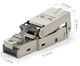 Коннектор RJ45 екранований CAT6A, безінструментальний, HANGLX - зображення 1