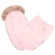 Детский конверт для коляски, санок 4 в 1 Springos SB0017 Pink - изображение 7