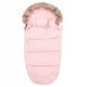 Детский конверт для коляски, санок 4 в 1 Springos SB0017 Pink - изображение 8
