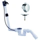 Сифон для ванны KLUDI Rotexa Multi впуск 72мм Click-Clack выпуск косой хром 2120005N-00 - изображение 3