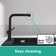 Cмеситель для кухни с выдвижной лейкой HANSGROHE Talis M54&sBox черный латунь 72809670 - изображение 4