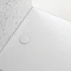 Піддон для душової кабіни GEBERIT Olona 90x90x4см квадратний із штучного каменю без сифону білий 550.751.00.1 - зображення 3