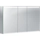 Шкафчик подвесной с зеркалом в ванную GEBERIT Option 120x70x15см c подсветкой белый 500.207.00.1 - изображение 1
