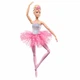 Lalka Blondynka Baletnica Barbie Magiczne światełka (194735112241) - obraz 2