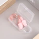 Беруши для плавания, купания, бассейна с силиконовым шнуром - Pink (11022) - изображение 2