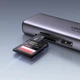 Док-станция Ugreen CM512 USB3.0 Type-C-HDMI 4K/2x USB 3.2 Gen1/RJ45/SD/TF/PD 100W 60515 Серая UGR-90568 - изображение 5