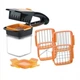 Универсальная овощерезка измельчитель Nicer Dicer Quick 5 в 1 мультислайсер - изображение 4