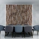 Декоративна плита ПВХ Sticker Wall коричневий мармур 1,22х2,44мх3мм SW-00001401 - зображення 1