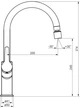 Змішувач кухонний DAMIXA Eclipse DX310722300 - зображення 6