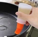 Силіконова пляшка дозатор зі щіткою Oil Mix Bottle Orange 60 мл - изображение 2