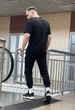 Мужской спортивный комплект футболка и штаны Loud Intruder 0079 XL Черный ( IN - 0079/2 D ) - изображение 12