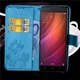 Чехол Clover для Xiaomi Redmi 4X книжка кожа PU с визитницей голубой - изображение 2