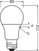 Набор светодиодных ламп OSRAM BASE A60 8.5W 806Lm 4000K E27 2 шт х 2 (4058075152687) - изображение 3