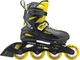 Детские ролики Rollerblade Fury Black/Yellow размер 29-33 (rb202) - изображение 2