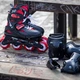 Ролики з захистом Rollerblade Fury Combo Black/Red розмір 29-33 (rb203) - зображення 2
