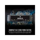 Накопитель SSD 500GB M.2 NVMe Corsair MP600 GS M.2 2280 PCIe Gen4.0 x4 3D TLC (CSSD-F0500GBMP600GS) - изображение 8