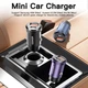 Автомобильное зарядное устройство Essager Gyroscope Mini Charger USB-A + Type-C 45W Black (ECCAC45-TL01-Z) - изображение 3