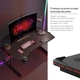 Стол с электрорегулировкой высоты RZTK eDesk RGB Carbon 2 1200 х 600 мм - изображение 8