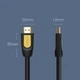 Кабель HDMI-HDMI V2.0 Ugreen HD101 4K 60Hz 5m Black (10167) - изображение 5