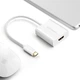 Адаптер Ugreen HDMI - USB Type-C (F/M), White (40273) - зображення 2