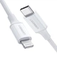 Кабель Ugreen US171 USB-C - Lightning, 1.5м, White (60748) - изображение 2
