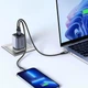 СЗУ Ugreen CD294 GaN 2Type-C PD 45W 3A Gray (90573) - зображення 4