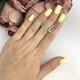 Серебряные серьги с изумрудом nano 0.73ct (2016199) - изображение 2