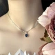 Серебряная подвеска с топазом Лондон Блю 2.334ct (1911259) - изображение 3