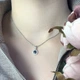 Серебряная подвеска с сапфиром 0.905ct (2021841) - изображение 3