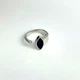 Срібна каблучка з натуральним сапфіром 1.757ct, вага виробу 3,26 гр (2112815) - зображення 2
