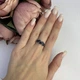 Серебряное кольцо с натуральным сапфиром 2.008ct, вес изделия 2,64 гр (2112716) - изображение 3
