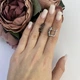 Серебряные серьги с натуральным гранатом 3.567ct (2110163) - изображение 2